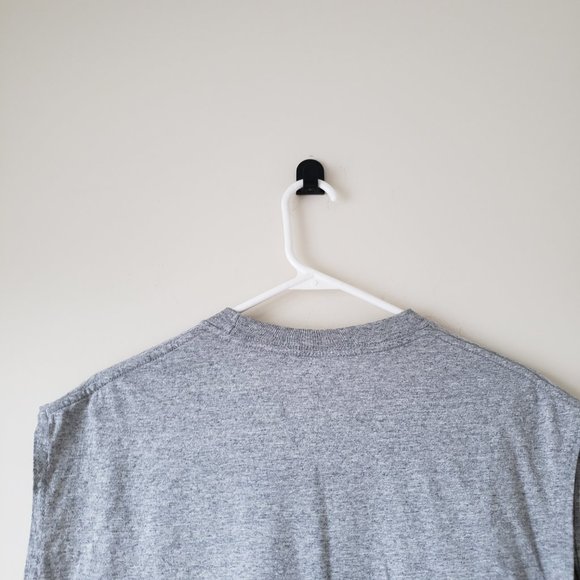 Cleveland Indians Tank Top Shirt Mens Medium Gray MLB Chief Wahoo 2008 *Short* - Picture 6 of 9